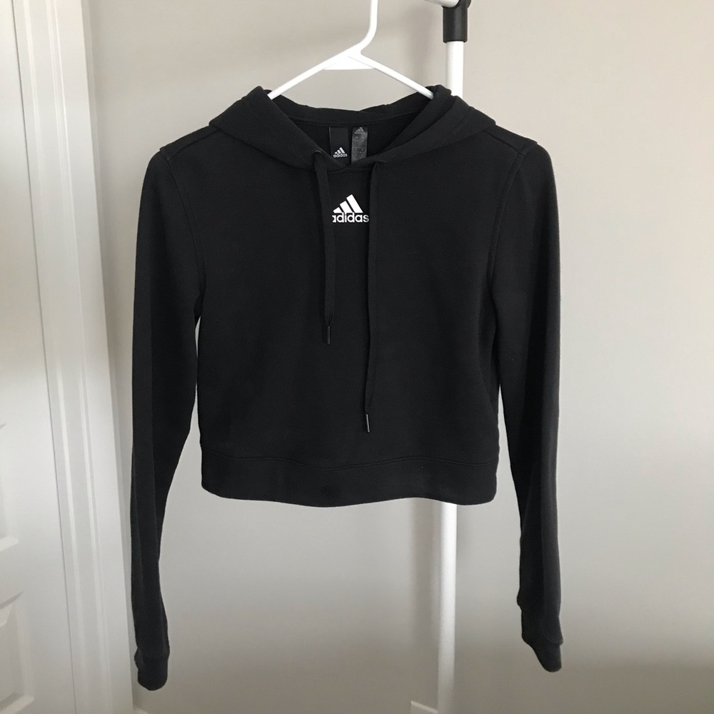 Adidas Cropped Hoodie